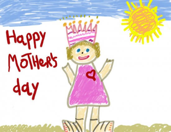 Happy Mother'S Day Drawing