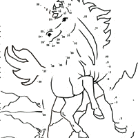Unicorn 1 To 50 Puzzles Surfnetkids