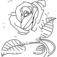 Rose - 1 to 20 » Puzzles » Surfnetkids