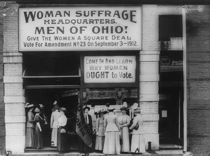 Woman Suffrage Headquarters Cleveland