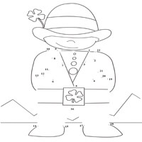 Connect the Dots Leprechaun