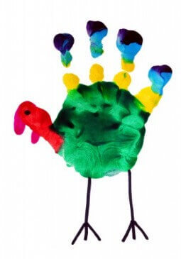 Thanksgiving Turkey Handprint